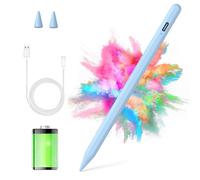 KARFUN Stylet Tablette Android, Stylet Tablette pour Charge Rapide, Fixation Magnétique, Compatible avec Samsung, Xiaomi et Lenovo Etc (Bleu Ciel)