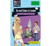 Kari Erlhoff PONS Die Drei Tea and Crimes in London: Ein deutsch-eng (Poche)