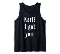 Kari? Je t’ai eu. Débardeur
