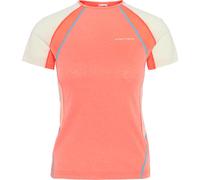 KARI TRAA Alma Tee - Femme - Orange / Blanc - taille XS- modèle 2026