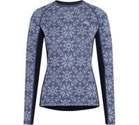 KARI TRAA Edith Long Sleeve - Femme - Bleu - taille XS- modèle 2025