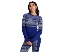 Kari Traa Femme Silja Half Zip Manches Longues, Uni, S