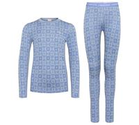Kari Traa - Kid's Kids Hennie Set - Sous-vêtement mérinos - 110 - sea