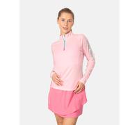 Kari Traa - Leah Half Zip - Maillot thermique femme Cotton Candy - M