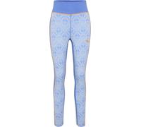 Kari Traa - Legging en laine de mérinos - Anna High Waist Pants Sea pour Femme en Laine - Taille XS - Bleu Bleu XS