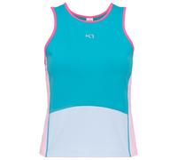 Kari Traa - Linnea Top Blue Lagoon - S - Tee-shirt de trail