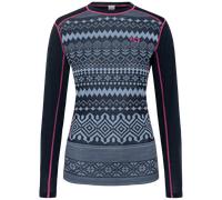 Kari Traa Live Long Sleeve T-shirt Bleu M Femme