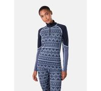 Kari Traa - Malia Half-Zip - Sous-vêtement thermique femme Dark Navy Blue - M