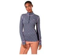Kari Traa - Rose Half Zip - Sous-vêtement mérinos femme Royal - M