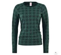 KARI TRAA ROSE LIGHT LS TEE SHIRT MANCHES LONGUES MERINO VERT TAILLE L