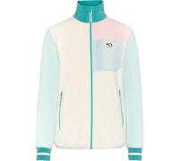 KARI TRAA Rothe Midlayer - Femme - Blanc / Bleu - taille XS- modèle 2026