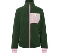 KARI TRAA Rothe Midlayer - Femme - Vert / Rose - taille L- modèle 2026