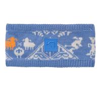 KARI TRAA Saga Knit Headband - Femme - Bleu / Blanc - taille Unique- modèle 2026