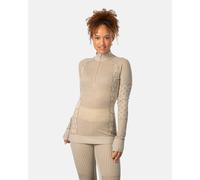 Kari Traa - Smekker Half Zip - Sous-vêtement mérinos femme Mocha - M