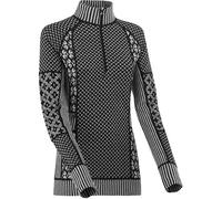 Kari Traa - Smekker Half Zip - Sous-vêtement mérinos femme Black - M