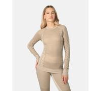 KARI TRAA Smekker Ls - Femme - Beige / Gris / Marron - taille S- modèle 2026