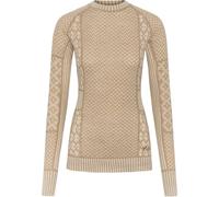 KARI TRAA Smekker Ls - Femme - Beige / Gris / Marron - taille S- modèle 2026