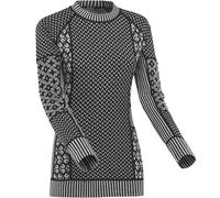 KARI TRAA Smekker Ls - Femme - Gris / Noir - taille L- modèle 2027