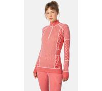 KARI TRAA - T-shirt technique - Smekker Half Zip Gum Kari Traa - S - female S