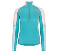 Kari Traa Alma Half Zip Long Sleeve Base Layer Bleu M Femme