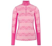 Kari Traa - Women's Anna Half Zip - Sous-vêtement mérinos - L - bright pink
