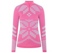 Kari Traa - Women's Faith Half Zip - Sous-vêtement mérinos - XS - spink / bright pink