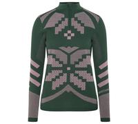 Kari Traa - Women's Faith Half Zip - Sous-vêtement mérinos - XS - thyme