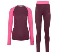 Kari Traa - Women's Kaia Set - Sous-vêtement mérinos - L - wine