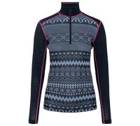 Kari Traa - Women's Live Half Zip - Sous-vêtement mérinos - M - dark navy blue