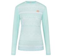 Kari Traa - Women's Live Long Sleeve - Sous-vêtement mérinos - L - bright turquoise