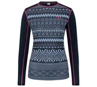 Kari Traa - Women's Live Long Sleeve - Sous-vêtement mérinos - L - dark navy blue