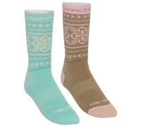 Kari Traa - Women's Puffin Sock 2 Pack - Chaussettes en laine mérinos - EU 40/41 - bright turquoise