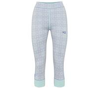 Kari Traa - Women's Rose Capri High Waist - Sous-vêtement mérinos - XL - bright turquoise