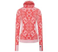 Kari Traa - Women's Saga Hood - Sous-vêtement mérinos - L - strong red