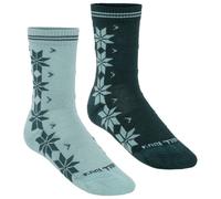Kari Traa - Women's Vinst Sock 2 Pack - Chaussettes en laine mérinos - EU 39-41 - blue lagoon