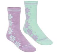 Kari Traa - Women's Vinst Sock 2 Pack - Chaussettes en laine mérinos - EU 39-41 - jelly mint