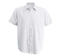 Kariban ACE > Chemise Manches Courtes - Blanc, 3XL, Homme