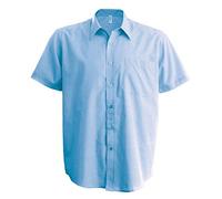 Kariban ACE > Chemise Manches Courtes - Bright Sky, L, Homme