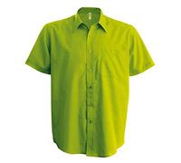 Kariban ACE > Chemise Manches Courtes - Burnt Lime, 4XL, Homme