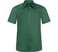 Kariban ACE > Chemise Manches Courtes - Forest Green, XL, Homme