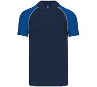 Kariban Baseball Cotton Piqué Polo