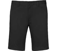 Kariban Bermuda Chino Homme - Noir, 48 FR, Homme
