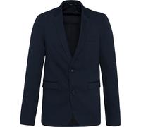 Kariban - Blazer pour homme PC3821 (58) (Bleu minuit chiné)