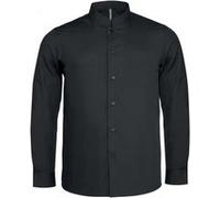 Kariban - Chemise à manches longues et col mandarin - Homme (S) (Blanc) - UTPC2540 Blanc G