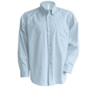 Kariban - Chemise à Manches Longues - Homme (2XL) (Bleu Oxford)