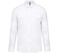 Kariban Chemise Pilote Manches Longues Homme - Sky Blue, L, Homme