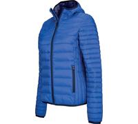 Kariban Femme Veste matelassée légère à capuche PC3407 (XS) (Bleu roi)