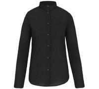 Kariban Femmes Manches Longues Col Mao Chemisier