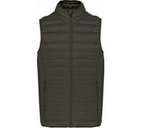 Kariban - Gilet matelassé pour homme PC6532 (S) (Kaki foncé)