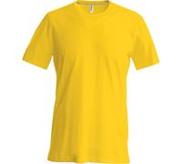 Kariban hommes Court Manche Équipage Cou T-shirt - Adulte Décontractée Tee